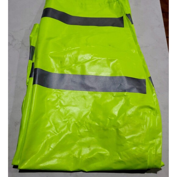 Nasco Electric Arc Resistant HiVis Bib 1001TFY202 ANSI 107 Level 2 Class E Flame - Picture 12 of 12